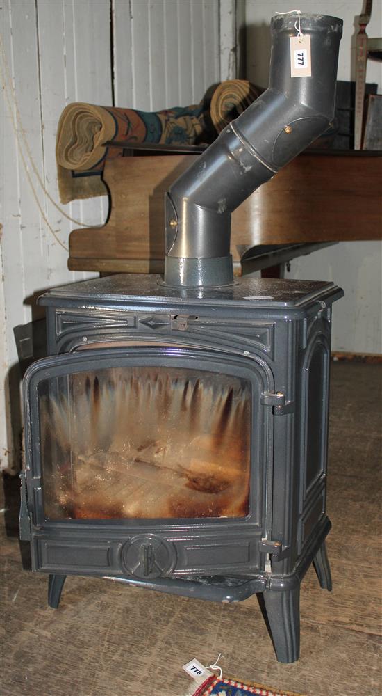 Cast iron wood burner